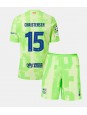 Barcelona Andreas Christensen #15 Alternativní dres pro děti 2024-25 Krátký Rukáv (+ trenýrky)